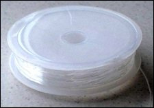 Rol Crystaline Stretch Cord 0,8mm transparant