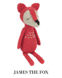 James the Fox Tuva haakpakket amigurumi​​​​​​