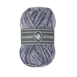 0321 Durable Cosy fine Faded Navy