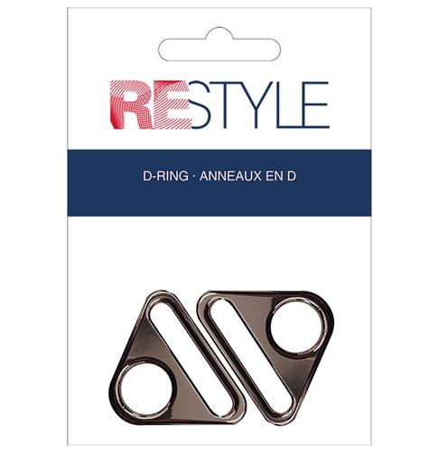 ReStyle D-ring 30mm kaart à 2 stuks