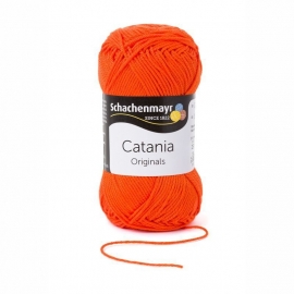 189 Catania haak/brei katoen kleur:  Oranje 189