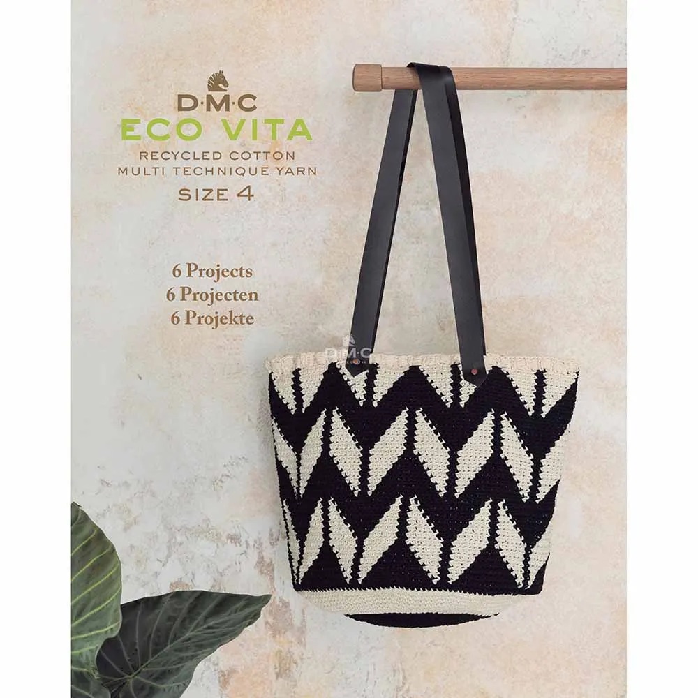 DMC Eco Vita 4 Patroonboek 6 tasprojecten NL
