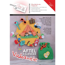 Cute Dutch Patronenboekje Aftelkalender Vakantie