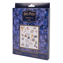 Harry Potter Borduurkit 18x20cm Symbolen