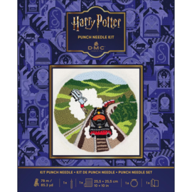 Harry Potter Punch needle kit 14cm Vliegende auto