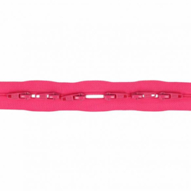 786 Spiraal rits aan de meter (3 meter) incl. 6 schuivers - Roze