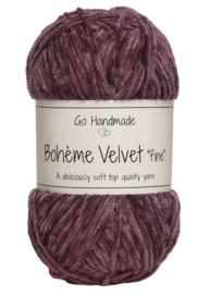17680 Bohème Velvet  fine - Dark Lavender