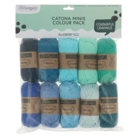 Catona colour pack 10x25g - 1st - Blueberry Fizz