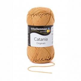 179 Catania haak/brei katoen kleur: Zandbruin Camel  179