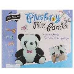 Naaipakket amigurumi voor kinderen panda