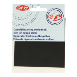 Opry Reparatiedoek Nylon zelfklevend 20cm 000 zwart