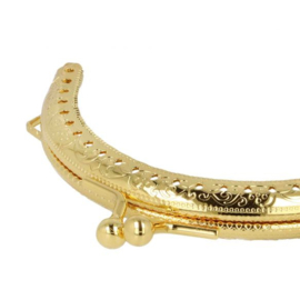 Portemonnee sluiting 85mm - goud