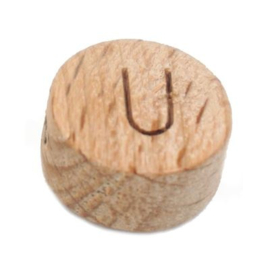 Durable Houten Letterkraal (letter N t/m letter Z)