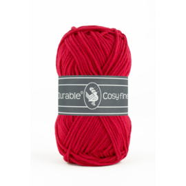 0317 Deep red - Durable Cosy Fine 50gr.