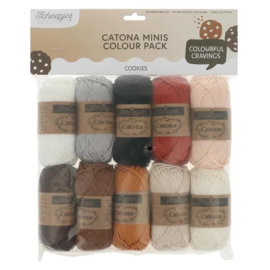 Catona colour pack 10x25g - 1st - Cookies