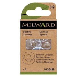 Milward Naaimachinespoelen standaard kunststof 11,5mm