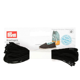 Prym Espadrilles-Creatief garen 7m - zwart