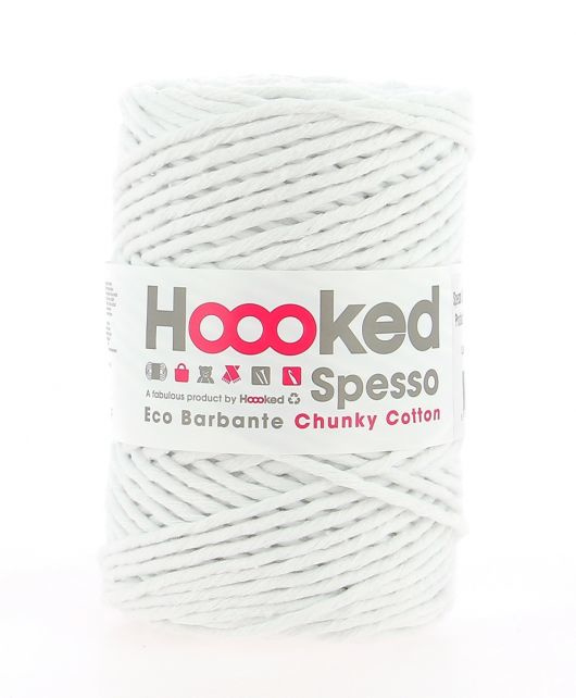 Hoooked Spesso Chunky Cotton Macrame Yarn Gris