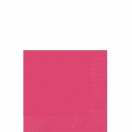 Hotpink servetten 20 stuks