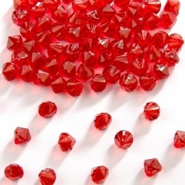 9 mm tafeldecoratie hart diamantjes