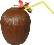 Hawai Coconut Cup met bloem