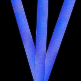 LED Foam sticks blauw 10 stuks