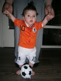 Voetbalkleding baby oranje Van Persie