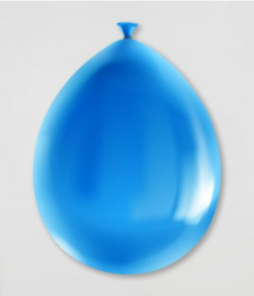 Party Ballonnen - Blauw metallic 