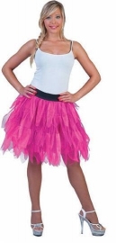 Fancy tule rok fluor pink