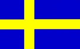 Vlag Zweden 90x150