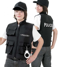 Police vest luxe kinderen