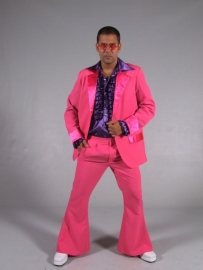 Disco / 70`s kostuum roze