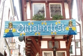 Oktoberfest straatbannier