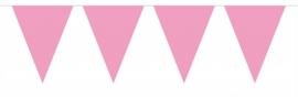 Vlaggenlijn mini roze