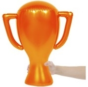 Opblaas Cup (trophy) Oranje