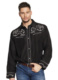 Western shirt black