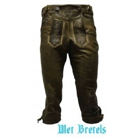 Retro lederen heren lederhose