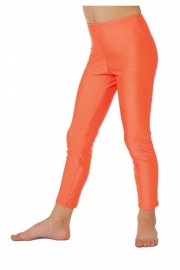 Oranje neon legging