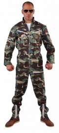 Piloot camouflage kostuum
