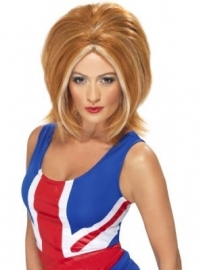 Ginger spice girl pruik