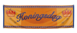 Banner Koningsdag 74x220cm