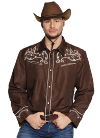 Western shirt brown