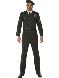 Officier kostuum deluxe