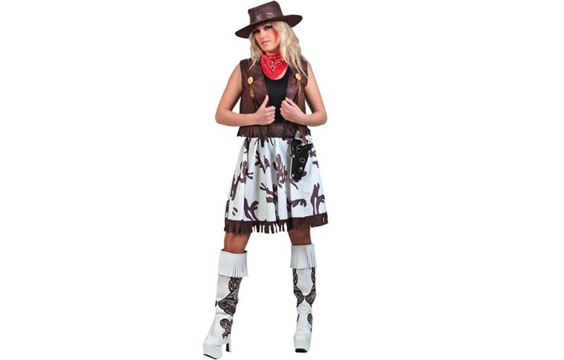 rok slachtoffers Bekwaam Cowgirl kostuum | Carnavalskleding dames | GOEDKOPE THEMAKLEDING -  VERKLEEDKLEDING - CARNAVALSKLEDING - KOSTUUMS