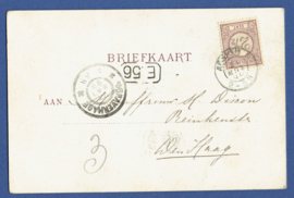Rosendaal bij Arnhem. Gelopen kaart.