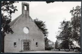 DEN HAM, Geref. Kerk (vrije Gem.). Ongelopen kaart.