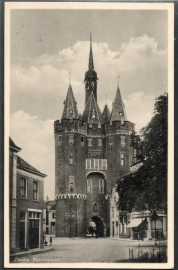 ZWOLLE, Sassenpoort. Gelopen kaart.