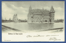 HAARZUILENS, Chateau de Haarzuylen. Gelopen kaart.