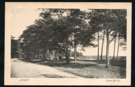 Kortebalkstempel LEGERPLAATS BIJ LAREN (N.H.), OP ANSICHTKAART Crailoo.
