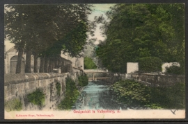 VALKENBURG, Geulgezicht te Valkenburg. Gelopen kaart.